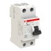 RCD (մնացորդային հոսանքի անջատիչ) ABB FH202 A-25/0.03, 2P, 25 A, 30 mA, A տիպի