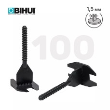 Սալիկի հարթեցման համակարգի (SVP) սեղմիչ 1,5մմ, 100 հատ, BIHUI, SL2100