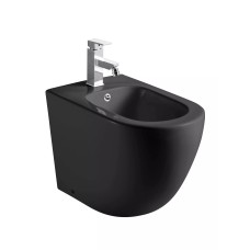 Հատակի բիդե WeltWasser WW MERZBACH 003 MT-BL 36.8x57.3x41 սմ, սև փայլատ, Rimless