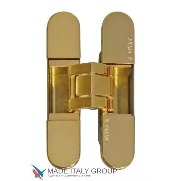 Ծխնի թաքնված ունիվերսալ KUBICA 7000 DXSX, ոսկեգույն (50 կգ)