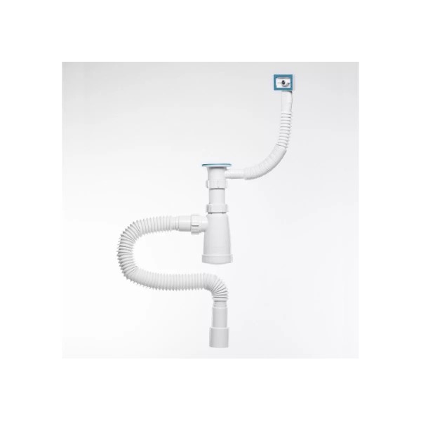 Սիֆոն BG22145 1 1/2-40 լվացարանների համար, գոֆրե 40*40*50 (1450մմ)