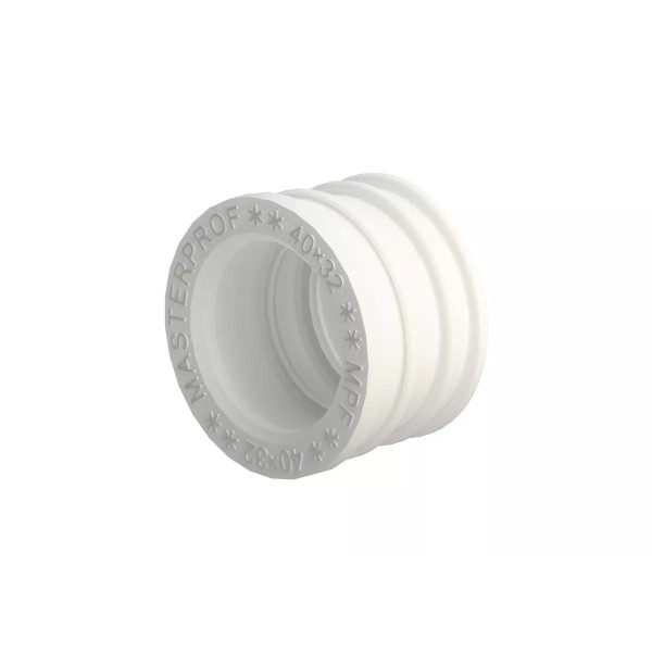 Կոյուղու մանժետ սպիտակ TEP 40x32 MPF, MP-U