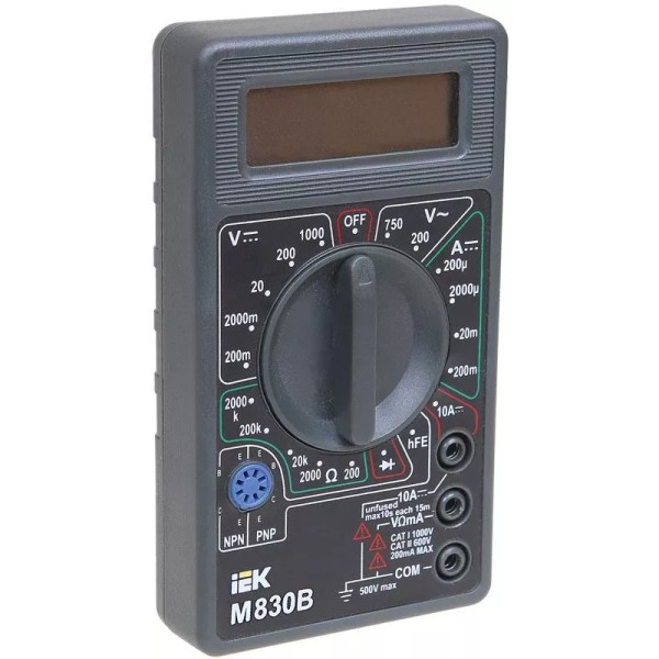Տեստեր UNIVERSAL M830B IEK