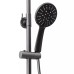 AR168-35QH Ցնցուղային համակարգ մուգ մոխրագույն