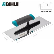 Ատամնավոր մալա BIHUI 280*115մմ, 8մմ ատամ, BIHUI,  PTSS08