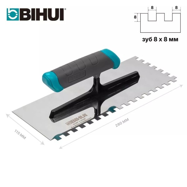 Ատամնավոր մալա BIHUI 280*115մմ, 8մմ ատամ, BIHUI, PTSS08 Ատամնավոր մալա BIHUI 280*115մմ, 8մմ ատամ, BIHUI, PTSS08