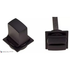 Ֆիքսատոր պտտվող MINI քառակուսի հիմքով Fratelli Cattini WC-8 4FS-NM, անփայլ սև
