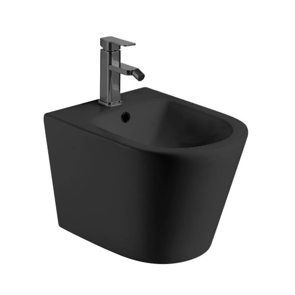Կախովի բիդե WeltWasser WW SALZBACH 005MT-BL 36x51.5x34.5 սմ, սև փայլատ, Rimless