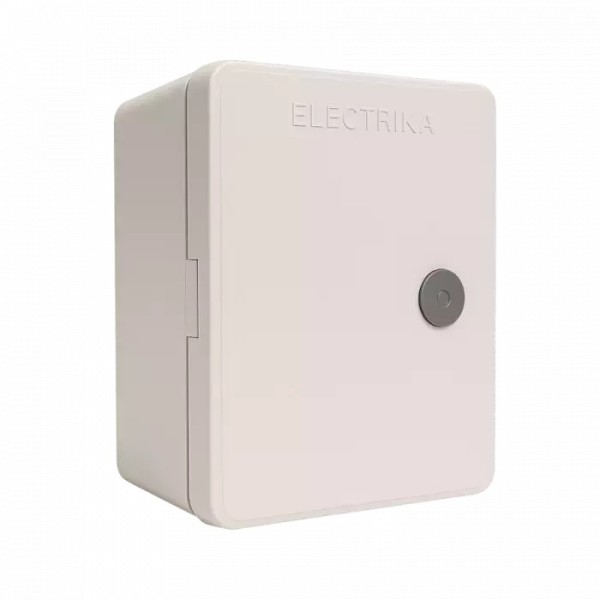 Electrica պլաստմասե արկղ բանալիով 300x200x100մմ մոխրագույն