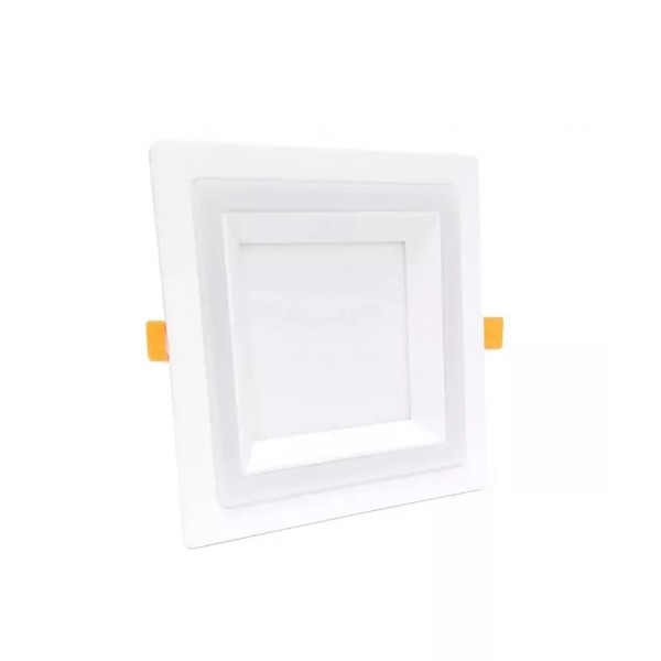 LED լուսատու Double Panel ներկառուցվող 6+3W 4100+4100K քառակուսի