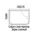 Վաննա WEMOR 150/80/55 S 150x80x55 սմ, ուղղանկյուն, ABS-պլաստիկ