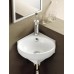 Կախովի լվացարան WeltWasser WW AISBACH 5010 39x36.5x13 սմ, սպիտակ փայլուն