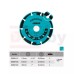 Ալմաստե սկավառակ GENERAL 180x2x22,23մմ, ունիվերսալ, BIHUI,  DSBM180