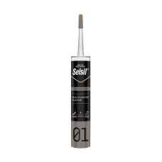 Selsil սիլիկոն ունիվ. սև 280գր 25h