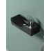 Կախովի լվացարան WeltWasser WW AISBACH 7940 MT-BL R 40x22x12 սմ, սև փայլատ
