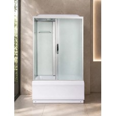 Լոգախցիկ RIVER VITIM 120/80/55 МТ 120x80 սմ, ուղղանկյուն, բարձր տակդիր 55 սմ, փայլատ ապակի