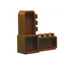 Ցանցի անկյուն 17x25 շագանակագույն
