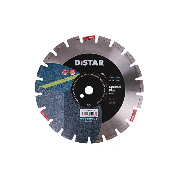 Սկավառակ ալմաստե ասֆալտի Distar 1A1RSS 350 Sprinter Plus 12485087024 Սկավառակ ալմաստե ասֆալտի Distar 1A1RSS 350 Sprinter Plus 12485087024