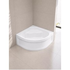 Վաննա WEMOR 135/135/55 C 135x135x55 սմ, քառորդ շրջան, ABS-պլաստիկ