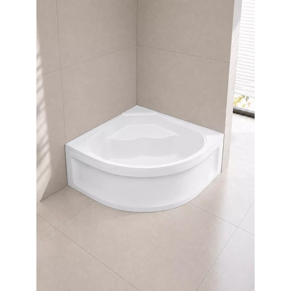 Վաննա WEMOR 135/135/55 C 135x135x55 սմ, քառորդ շրջան, ABS-պլաստիկ