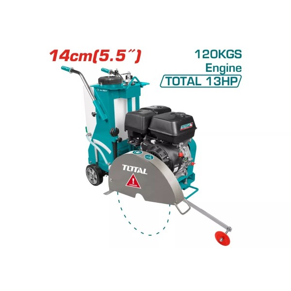 Կտրող գործիք բենզինային TOTAL TP1016-2 900Վտ 140մմ