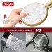 Ձեռքի ցնցուղի գլխիկ Raglo R450.50.03 կլոր, 3 ռեժիմով, պլաստիկ/սիլիկոն, սատին ոսկեգույն