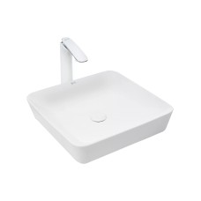 Դրվող լվացարան WeltWasser WW ELBACH 21833 47x47x10 սմ, սպիտակ փայլուն