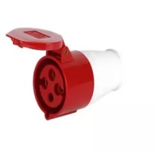 Վարդակ կախովի 32A 4P (SF-224) IP44 կարմիր
