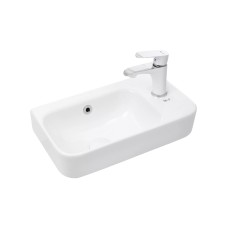 Կախովի լվացարան WeltWasser WW AISBACH 5117 R 45x26x15.5 սմ, սպիտակ փայլուն