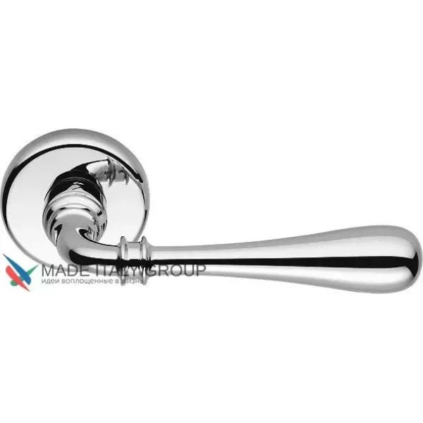 Բռնակ դռան կլոր հիմքով COLOMBO Ida ID31RSB-CR, փայլեցված քրոմ