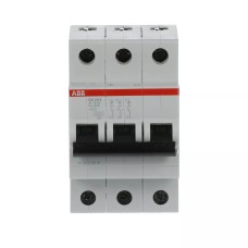 Ավտոմատ անջատիչ ABB SH203-C32, 3P, 32 A, բնութագրական C, 6 kA