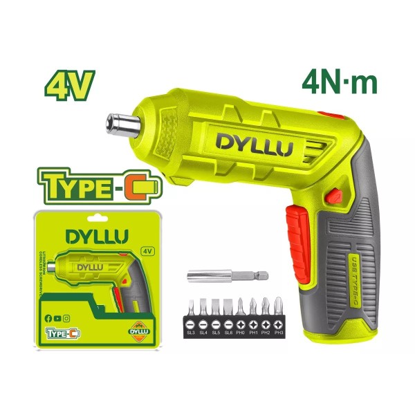 Պտուտակադարձիչ  մարտկոցային  4Վ DYLLU DTCV4415