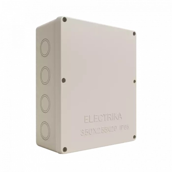 Electrica պլաստմասե արկղ 350x255x120մմ մոխրագույն