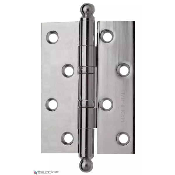 Ծխնի դռան ունիվերսալ կլոր գլխիկով Fratelli Cattini CR102 102x75x3 CR, փայլեցված քրոմ