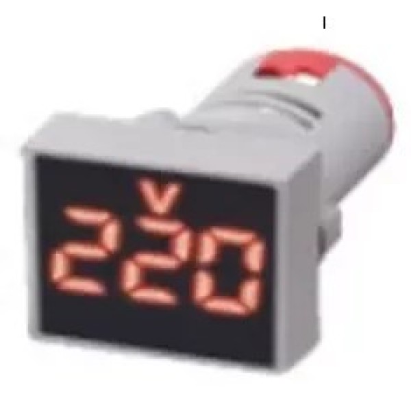 Վոլտմետր led ցուցիչ (22VMS) AC50-500V քառակուսի