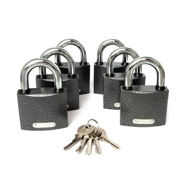 Կախովի կողպեք 6 հատ Apecs PD-01-63 (6Locks+5Keys) 00011651