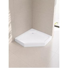 Լոգախցիկի տակդիր WEMOR 100/14 P 100x100x14 սմ, հնգանկյուն, ABS-պլաստիկ