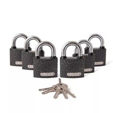Կողպեք կախովի Apecs PD-01-50-Blister (6Locks+5Keys) 28742