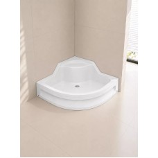 Լոգախցիկի տակդիր WEMOR 90/40 C 90x90x40 սմ, քառորդ շրջան, ABS-պլաստիկ