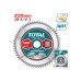 235մմx25․4/30մմ T60 Փայտ կտրող սկավառակ TOTAL TAC231623