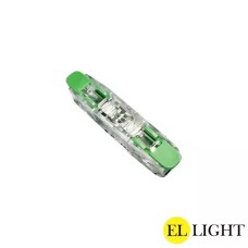 Ellight Inline հաղորդալարի տերմինալ 221 (2x4.0մմ 2 լծակով) 1/80 Ellight Inline հաղորդալարի տերմինալ 221 (2x4.0մմ 2 լծակով) 1/80