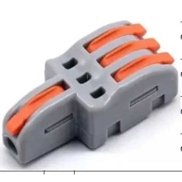 Electrica հաղորդալարի տերմինալ YSPCT-13M 1 մուտք 3 ելք (1/100)