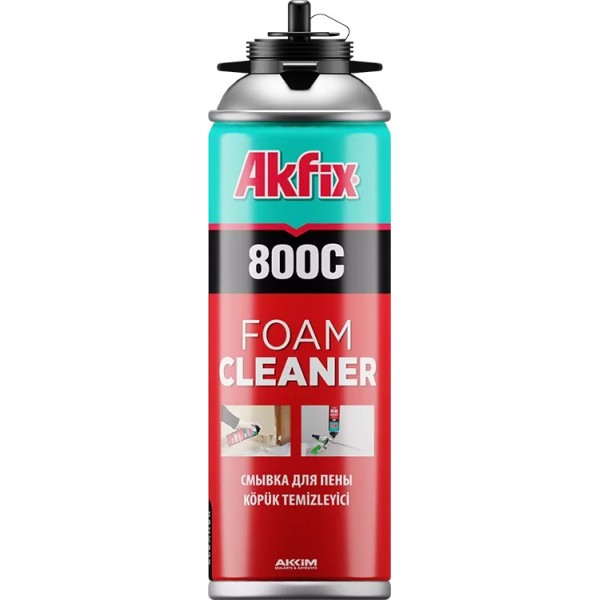 Հեղուկ  Շինարարական Փրփուր մաքրելու  AKFIX 800C  500ML
