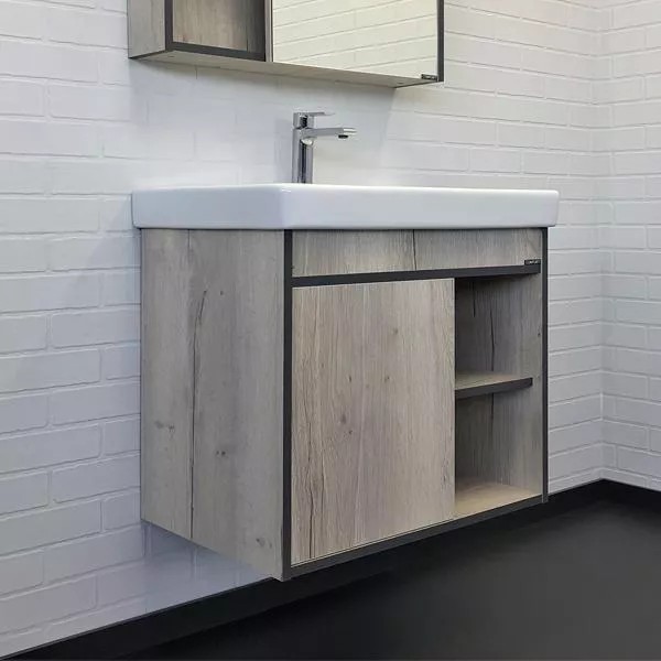 Comforty Կահույք լոգարանի Vienna70 լվացարան Адриана 70 կաղնի ծխագույն