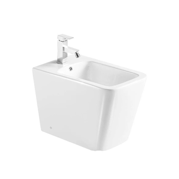 Հատակի բիդե WeltWasser WW GELBACH 003GL-WT 36x59.5x41 սմ, սպիտակ փայլուն, Rimless