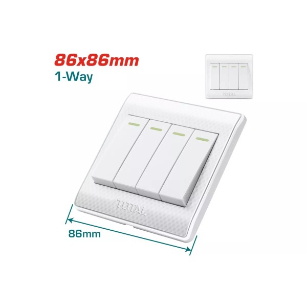 Անջատիչ 4 տեղ 16A 250V THESSH04101