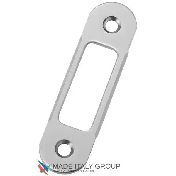 Պատասխան շերտաձող AGB Easy Matic B01402.11.34, առանց լեզվակի (B01402.16/17 ներդիրի համար), անփայլ քրոմ