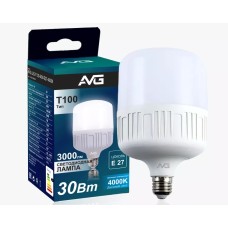 Լուսադիոդային լամպ AVG LED T100-30W-E27-4K