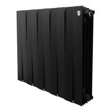 Բիմետալային տաքացուցիչ Royal Thermo PianoForte 500 սև- 10 բաժին
