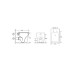 Հատակի զուգարանակոնք WeltWasser WW GELBACH 002GL-WT 35.5x60x41 սմ, սպիտակ փայլուն, Rimless, նստատեղով